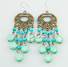 turquoise earring