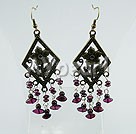 Discount garnet earrings