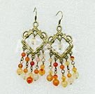 agate earrings