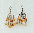 Discount agate vintage earrings