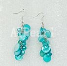 Handmade pearl shell earrings