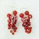 Discount red carnelian earrings