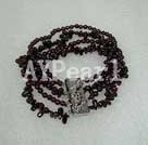 multi strand garnet bracelet Under $ 10