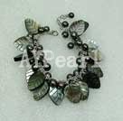 Handmade pearl shell necklace