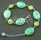 Discount aventurine and lemon stone bracelet