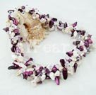 fashion pearl crystal necklace