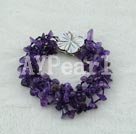 Hademade amethyst bracelet