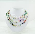 Discount muitl stone necklace