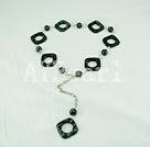 multi stone necklace