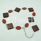 Discount red jasper necklace