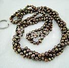 Handmade pearl necklace 