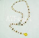 pearl crystal y necklace under $ 10