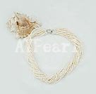 3-4mm pearl necklace