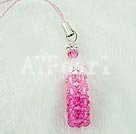 Handmade crystal pendant