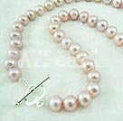 8-9mm AA pearl beaded necklace under $200