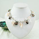 Handmade colored glaze necklace