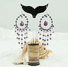 fashion crystal earrings