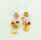 agate earrings
