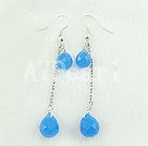 Discount manmade brincos gota de cristal