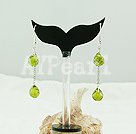 manmade crystal dangle earrings under $ 3