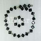 pearl and black agate sets under $ 30