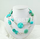 Discount mode turquoise ketting