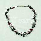 fashion pearl crystal necklace under $ 5