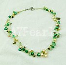 pearl crystal necklace under $ 5