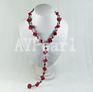 Handmade coral necklace