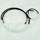 popular 10*16mm opal crystal necklace bracelet sets