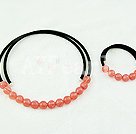 10mm cherry quartz sets
