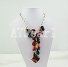 Discount coral and agate necklace