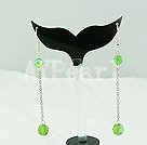 manmade crystal dangle earrings under $1.5