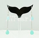 Handmade crystal earrings