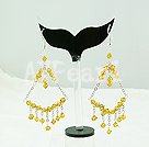 Handmade crystal earrings