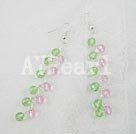 Handmade crystal earrings