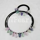 Handmade fluorite set