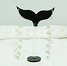 Handmade crystal earrings