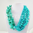 turquoise strand necklace
