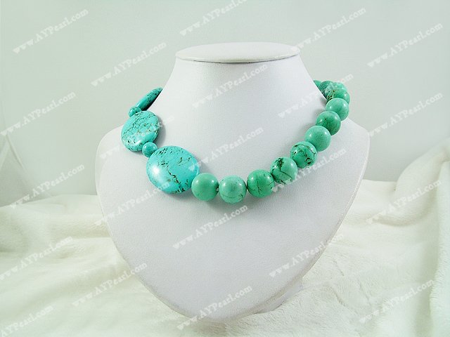  fashion turquoise necklace 