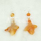 Discount agate flower earrings