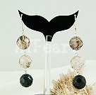 Handmade crystal earrings