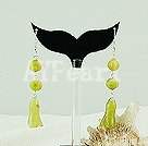 peridot earrings