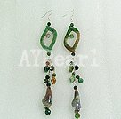 Handmade agate earrings