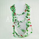 multi strand aventurine crystal necklace under $ 40