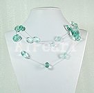 Discount fashion blue quartz necklace