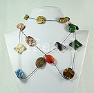 Handmade multi-stone necklace