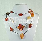 Discount agate necklace