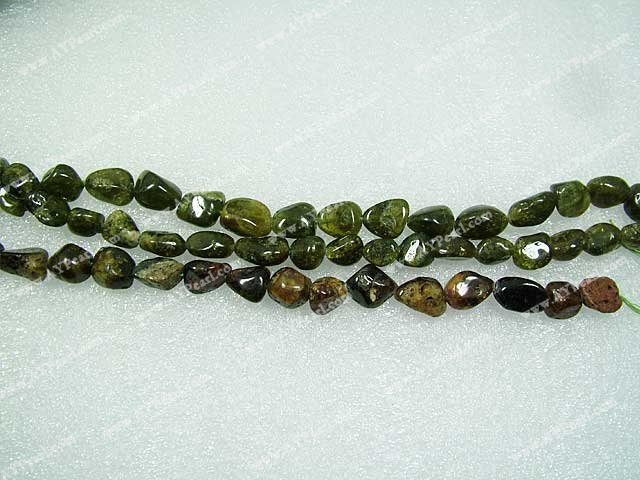 Handmade garnet loose beads