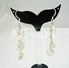 coin pearl dangle earrings under $ 3